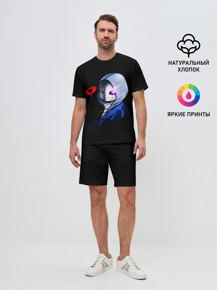 Мужской костюм с шортами / Undertale