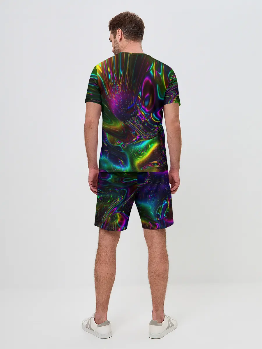 Мужской костюм с шортами / АБСТРАКЦИЯ