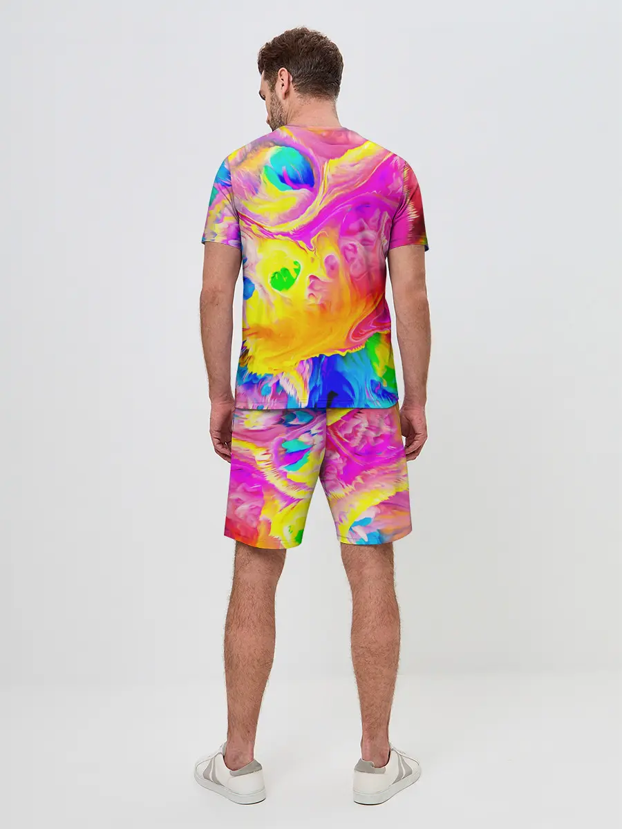 Мужской костюм с шортами / КРАСКИ