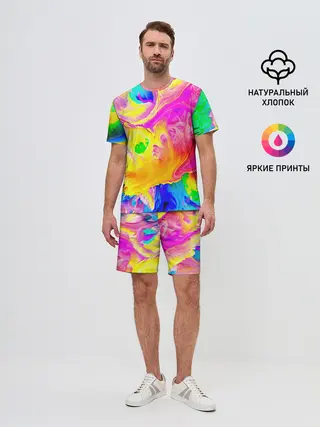 Мужской костюм с шортами / КРАСКИ