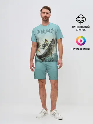 Мужской костюм с шортами / Fishing