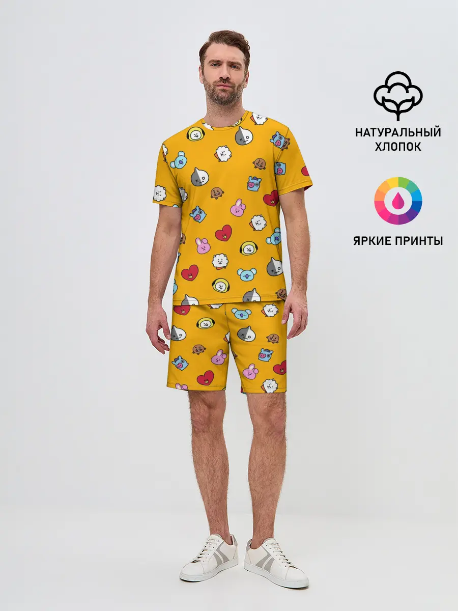 Мужской костюм с шортами / BT21