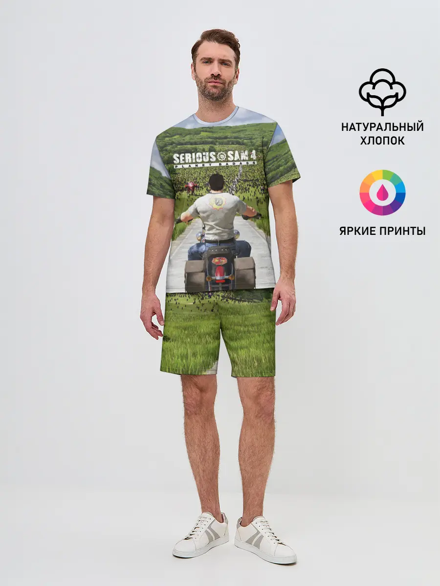 Мужской костюм с шортами / SERIOUS SAM 4: PLANET BADASS