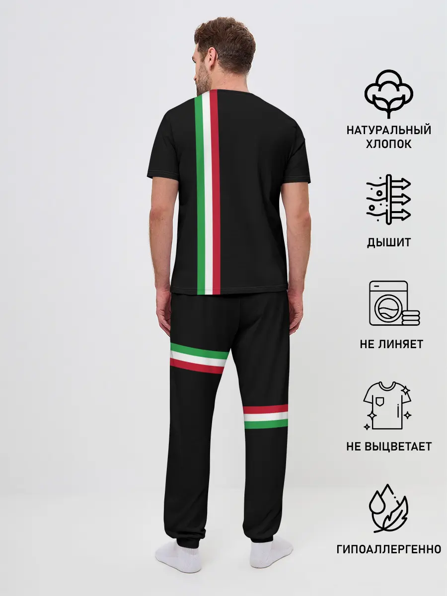 Мужская пижама с брюками / DUCATI MOTOCYCLE ITALY LINE