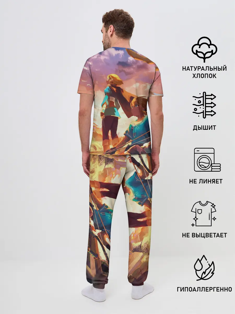 Мужская пижама с брюками / Legend of Zelda | Легенда о Зельде