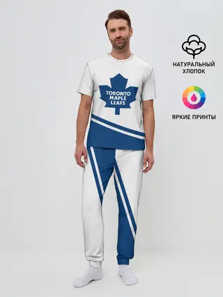 Мужская пижама с брюками / Toronto Maple Leafs | Торонто Мейпл Лифс