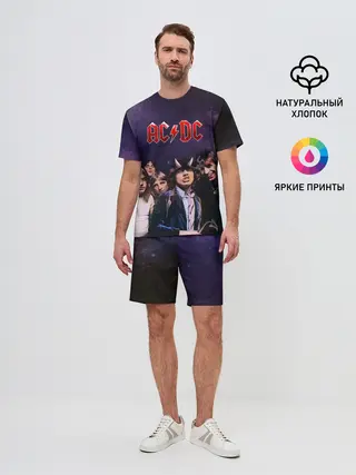 Мужской костюм с шортами / AC/DC