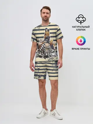 Мужской костюм с шортами / Prison School