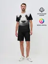 Мужской костюм с шортами / Панда