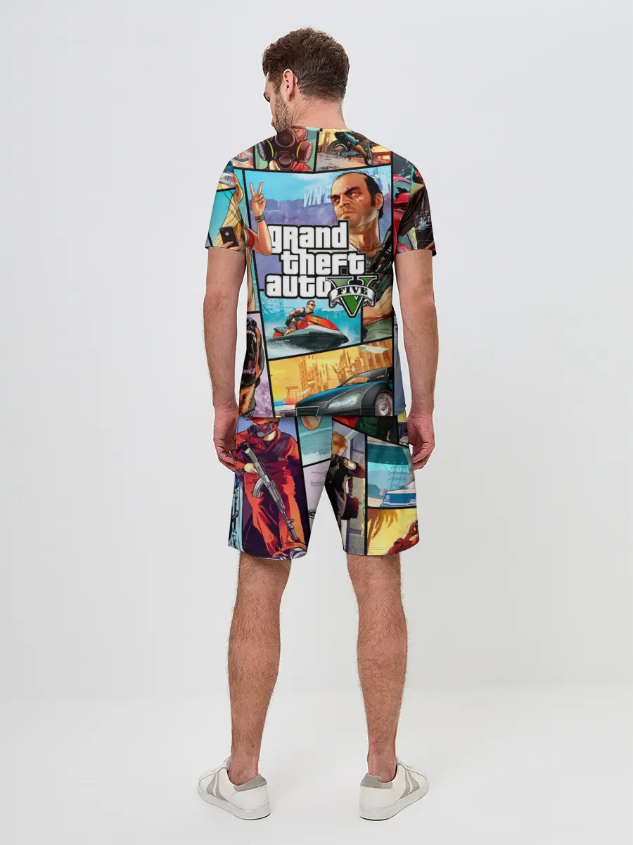 Мужской костюм с шортами / GTA