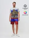 Мужской костюм с шортами / Медведь