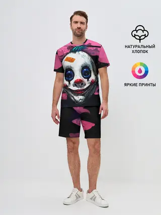 Мужской костюм с шортами / Клоун