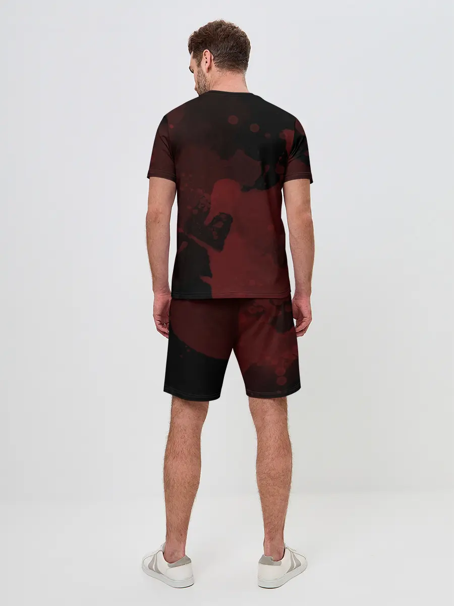 Мужской костюм с шортами / Зомби клоун