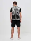 Мужской костюм с шортами / Скелет с сердцем