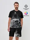 Мужской костюм с шортами / Skull