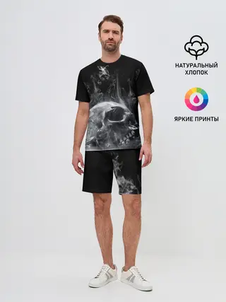 Мужской костюм с шортами / Skull