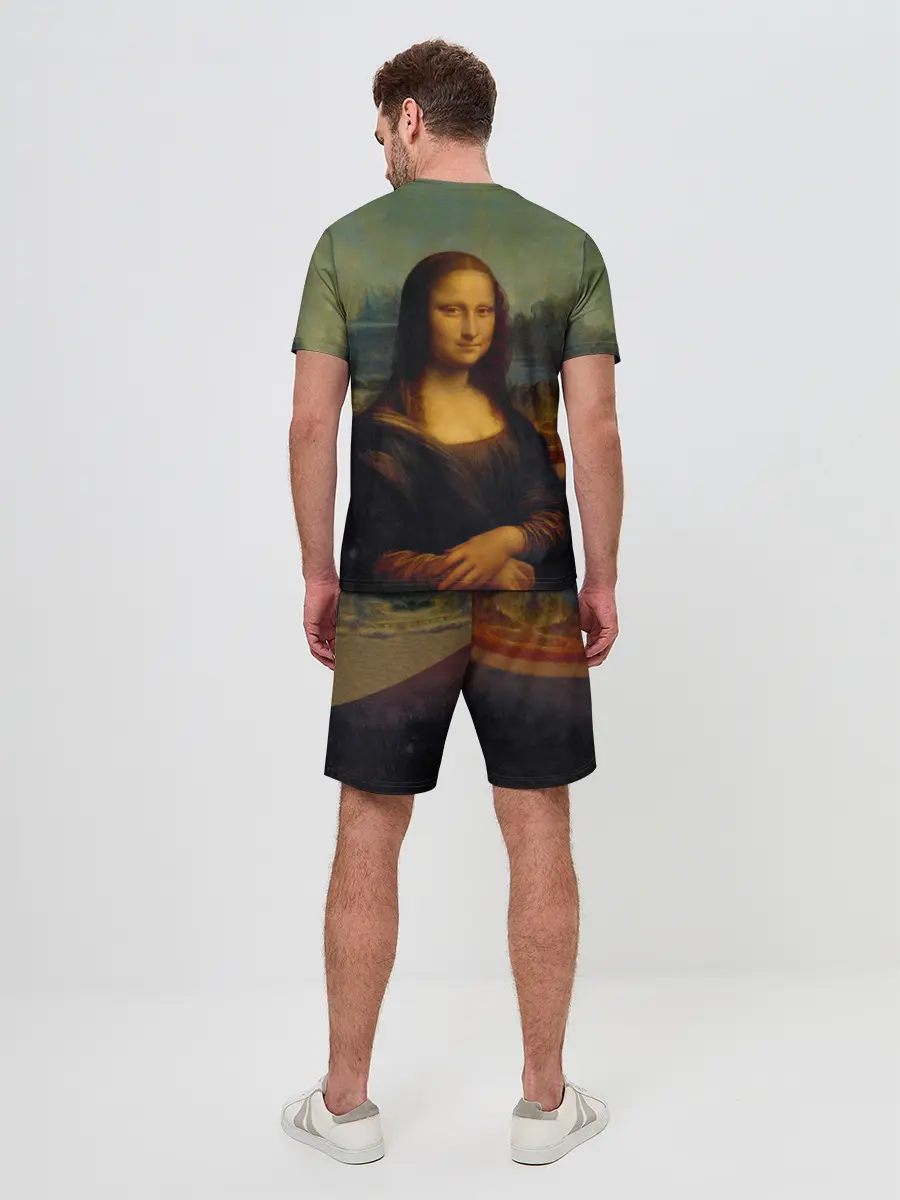 Мужской костюм с шортами / Леонардо да Винчи - Мона Лиза