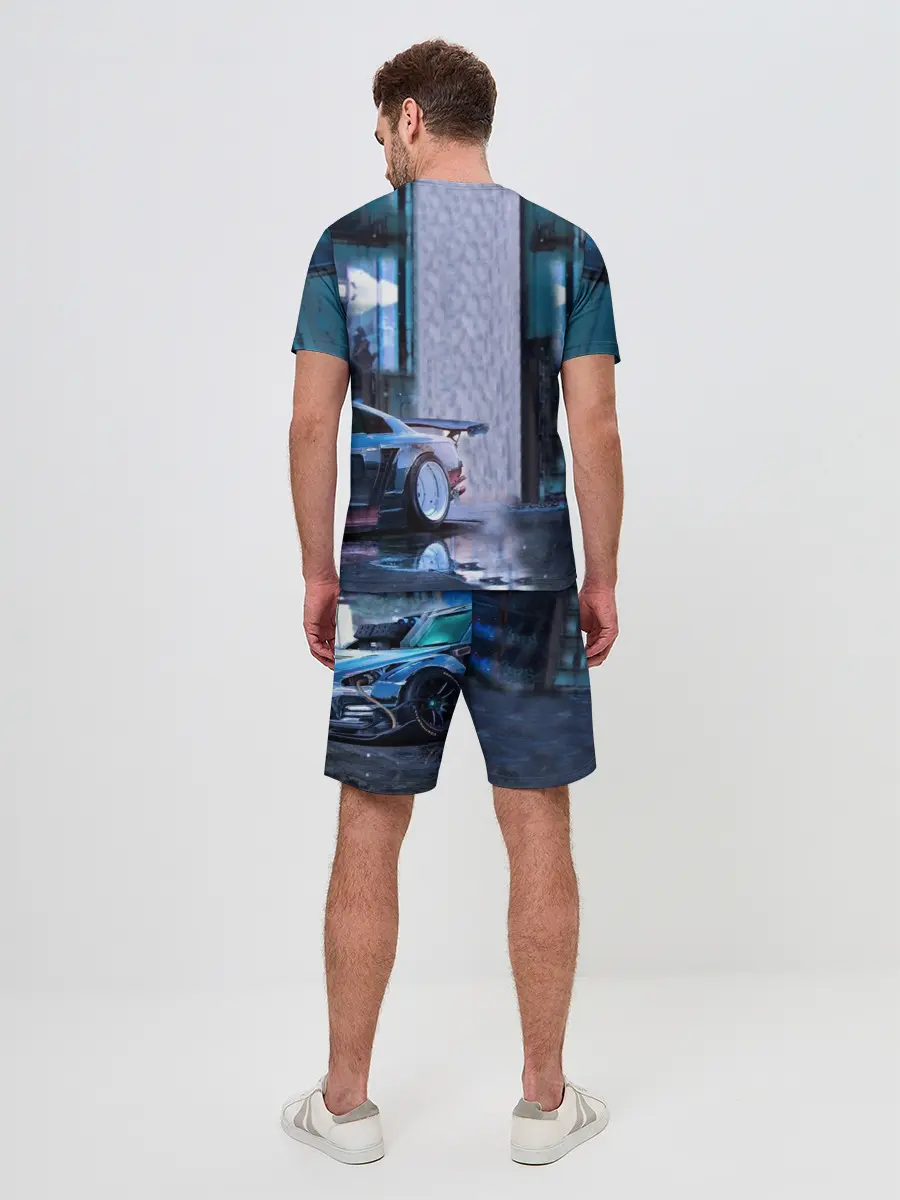 Мужской костюм с шортами / Nissan GTR R35