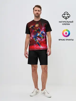 Мужской костюм с шортами / Messi