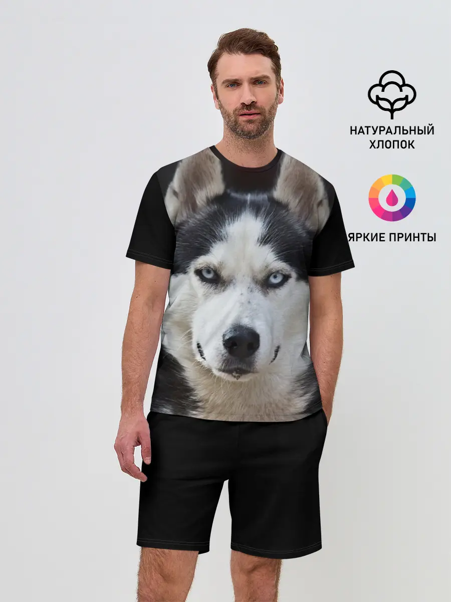 Мужской костюм с шортами / Хаски