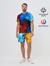 Мужской костюм с шортами / Битва огней