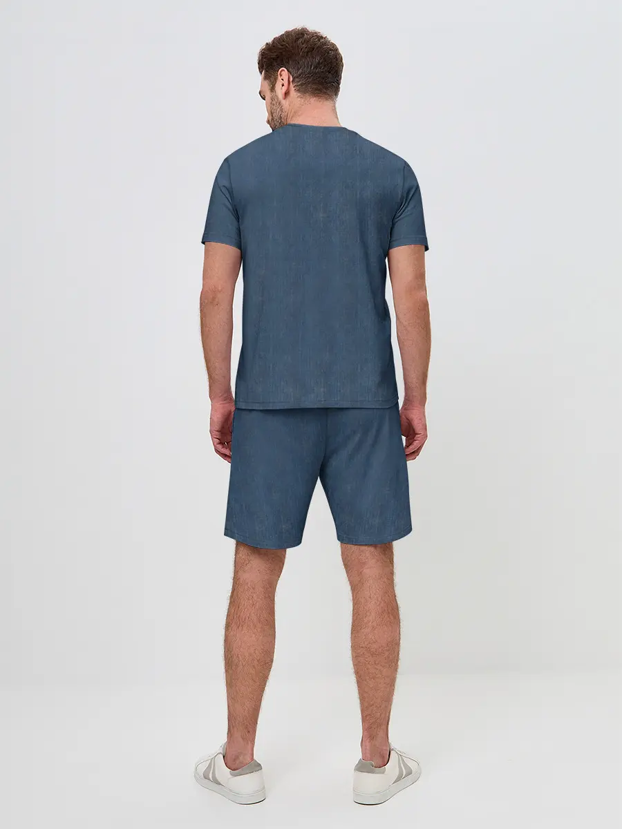 Мужской костюм с шортами / Джинсовка