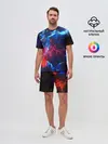 Мужской костюм с шортами / Космос