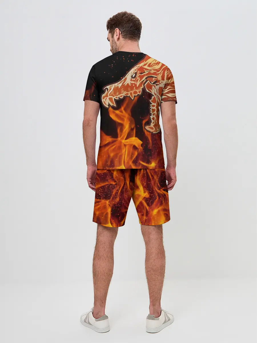 Мужской костюм с шортами / Вой