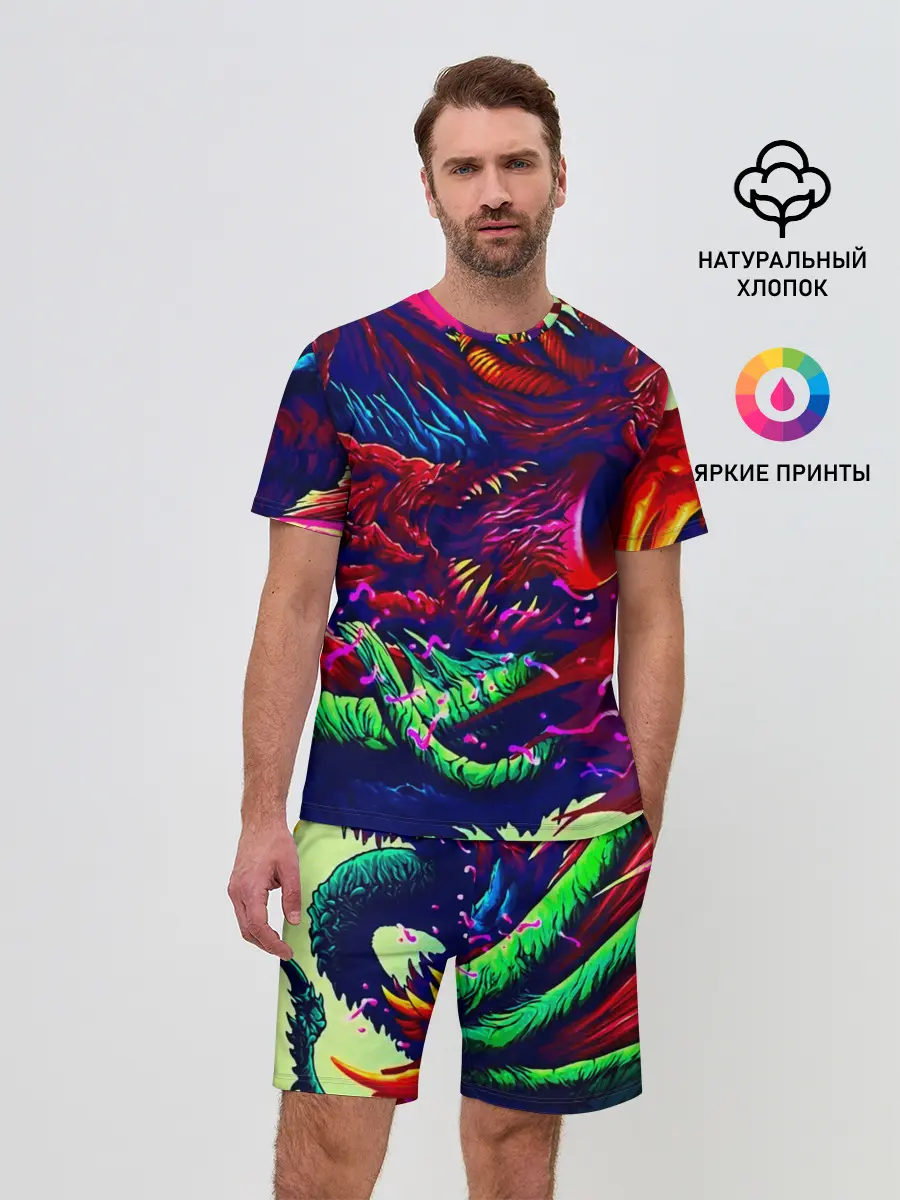 Мужской костюм с шортами / Hyper beast