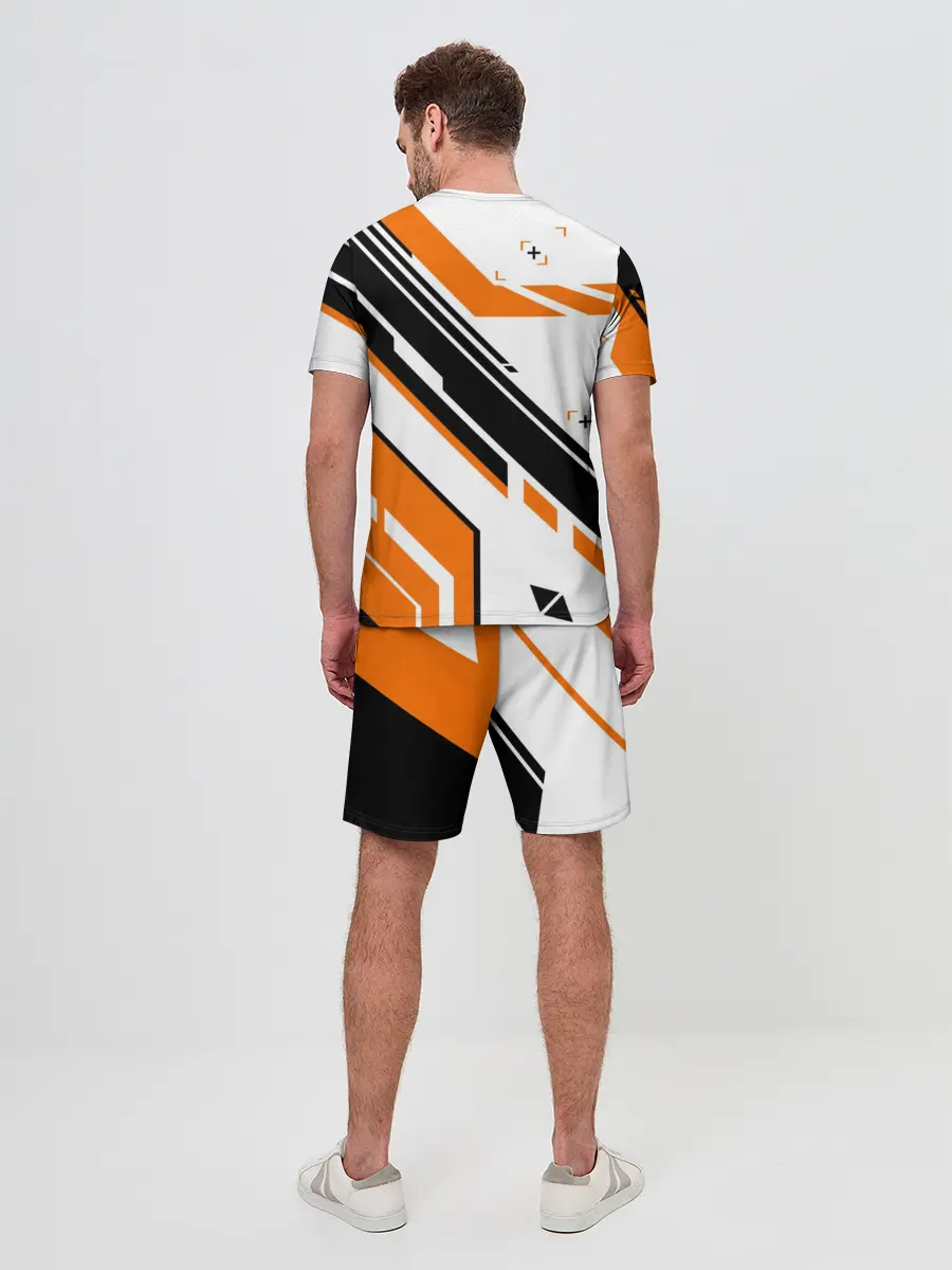 Мужской костюм с шортами / cs:go - Asiimov P90 Style