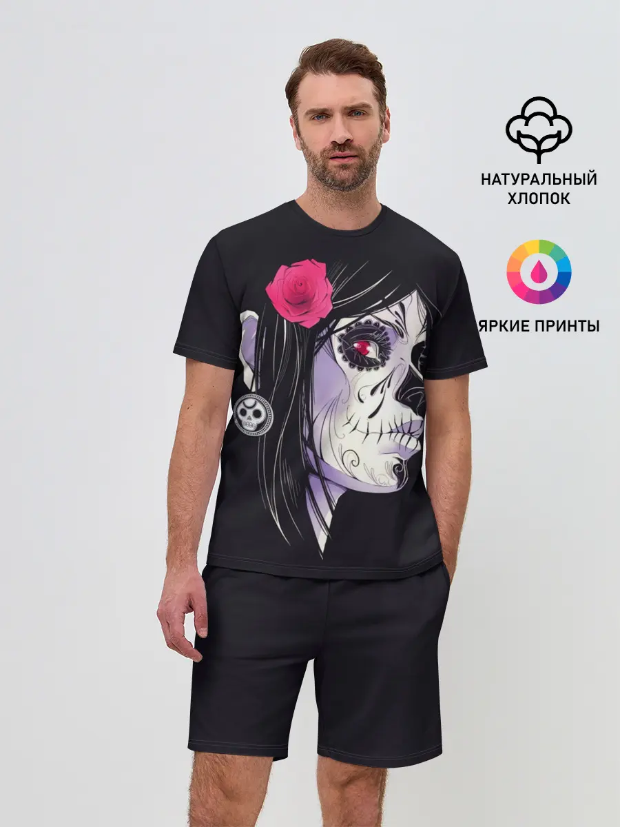 Мужской костюм с шортами / День мертвецов