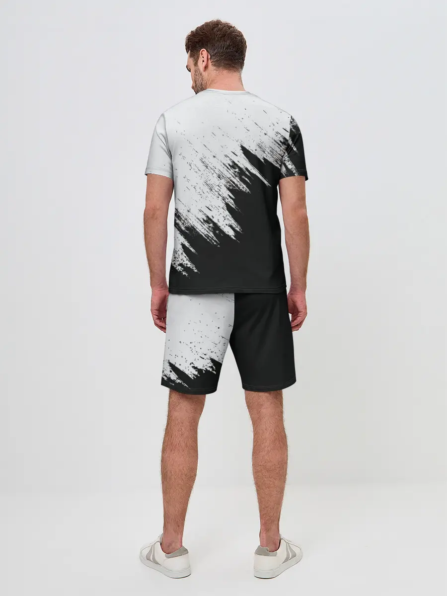 Мужской костюм с шортами / Краска и ничего лишнего!