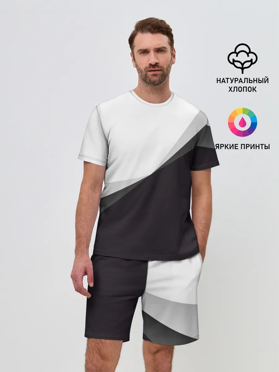 Мужской костюм с шортами / Минимализм