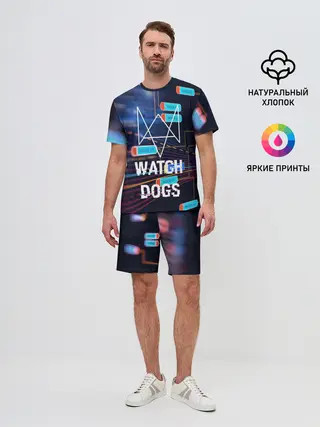 Мужской костюм с шортами / Watch Dogs