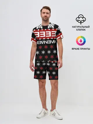 Мужской костюм с шортами / Праздничный Eminem