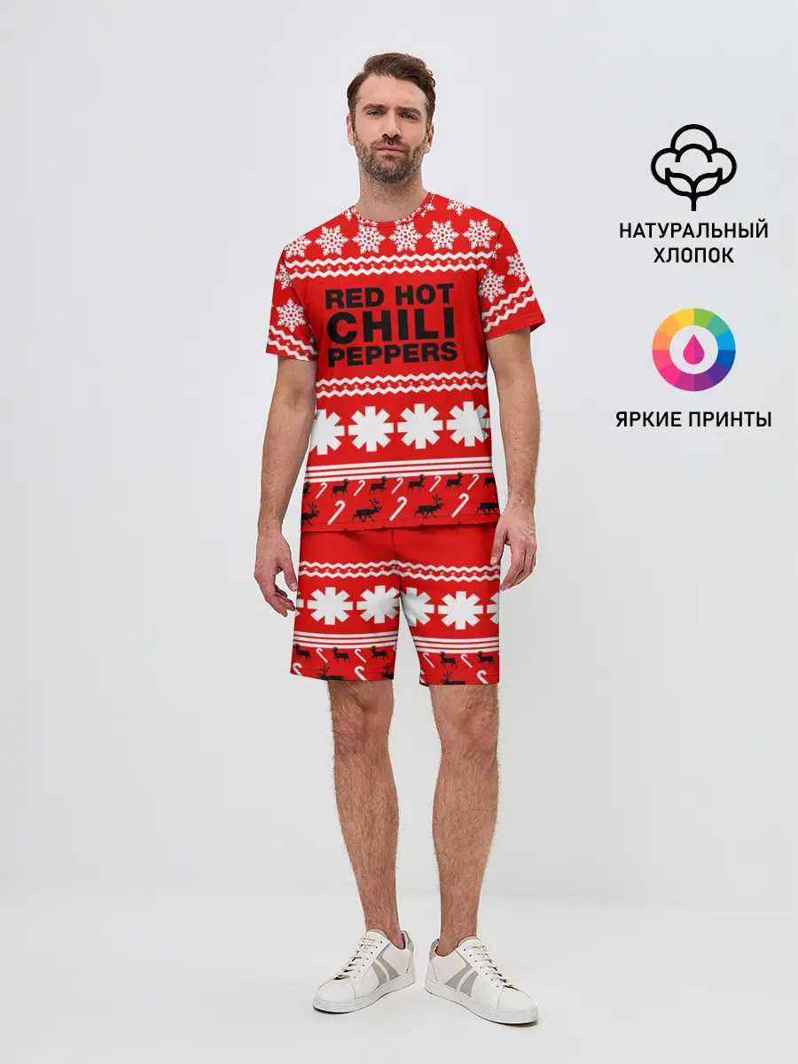 Мужской костюм с шортами / Праздничный RHCP