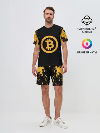 Мужской костюм с шортами / БИТКОИН | BITCOIN