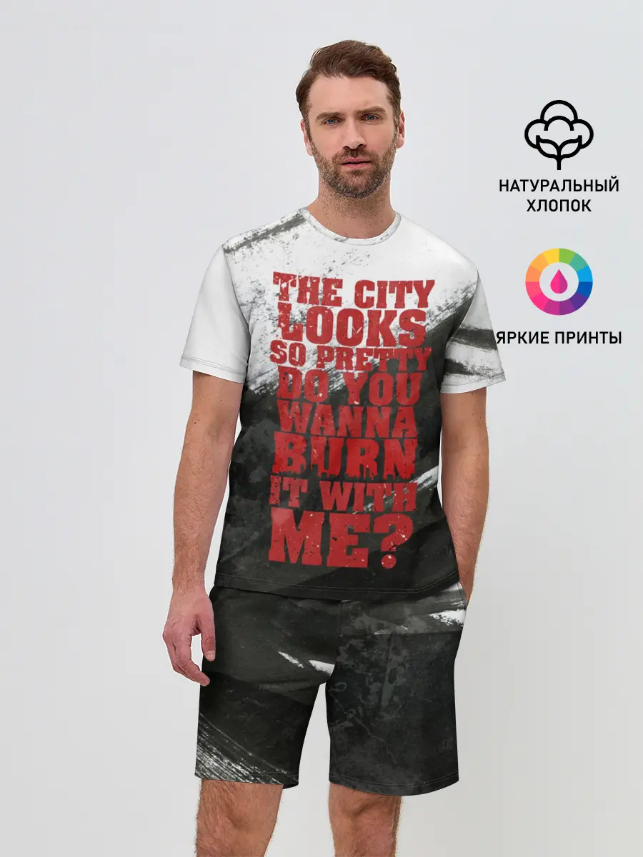 Мужской костюм с шортами / Hollywood Undead