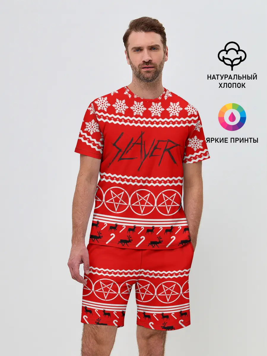 Мужской костюм с шортами / Праздничный Slayer