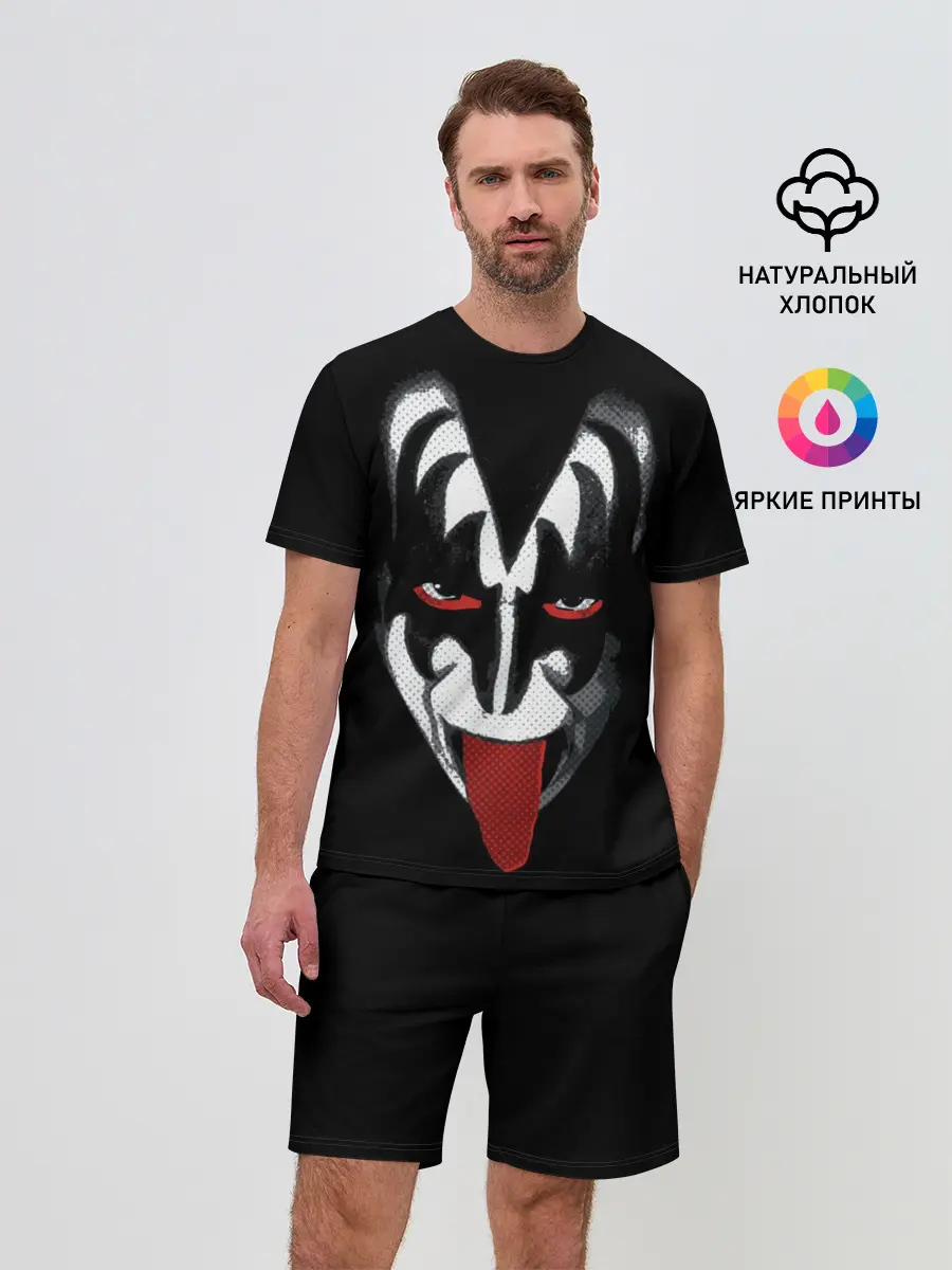 Мужской костюм с шортами / Кисс