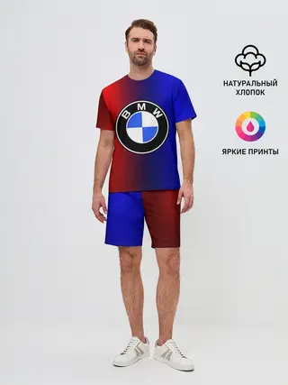 Мужской костюм с шортами / BMW SPORT ABSTRACT