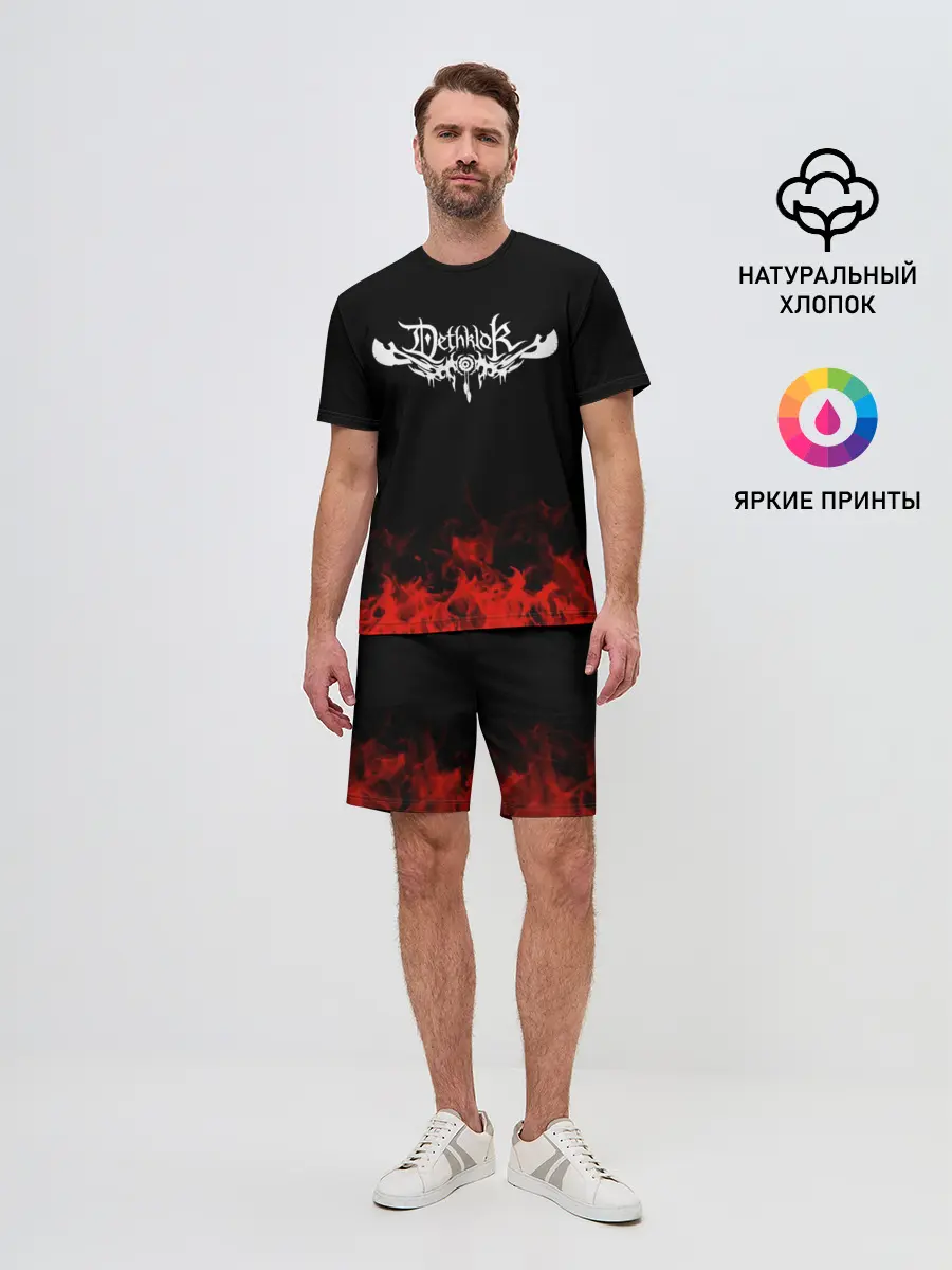 Мужской костюм с шортами / Dethklok