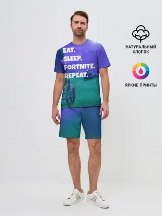 Мужской костюм с шортами / Fortnite Repeat
