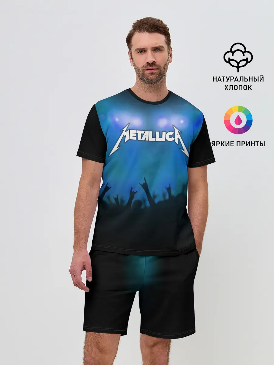 Мужской костюм с шортами / Metallica