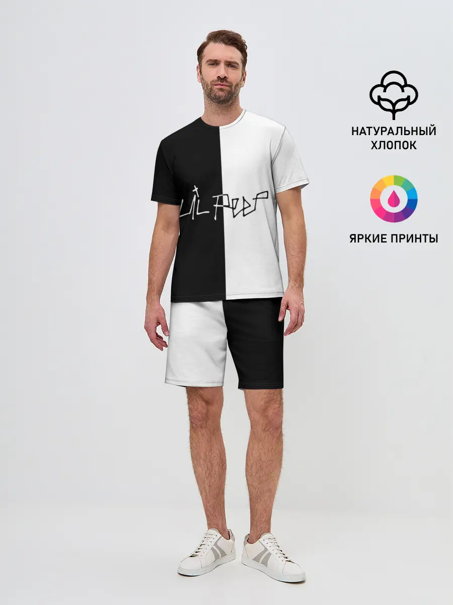 Мужской костюм с шортами / Lil Peep