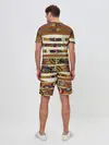 Мужской костюм с шортами / Африканская мозаика