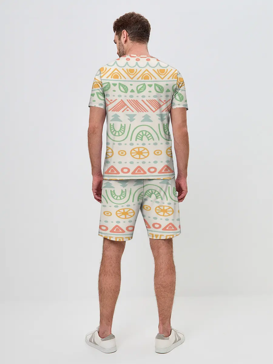 Мужской костюм с шортами / Africa