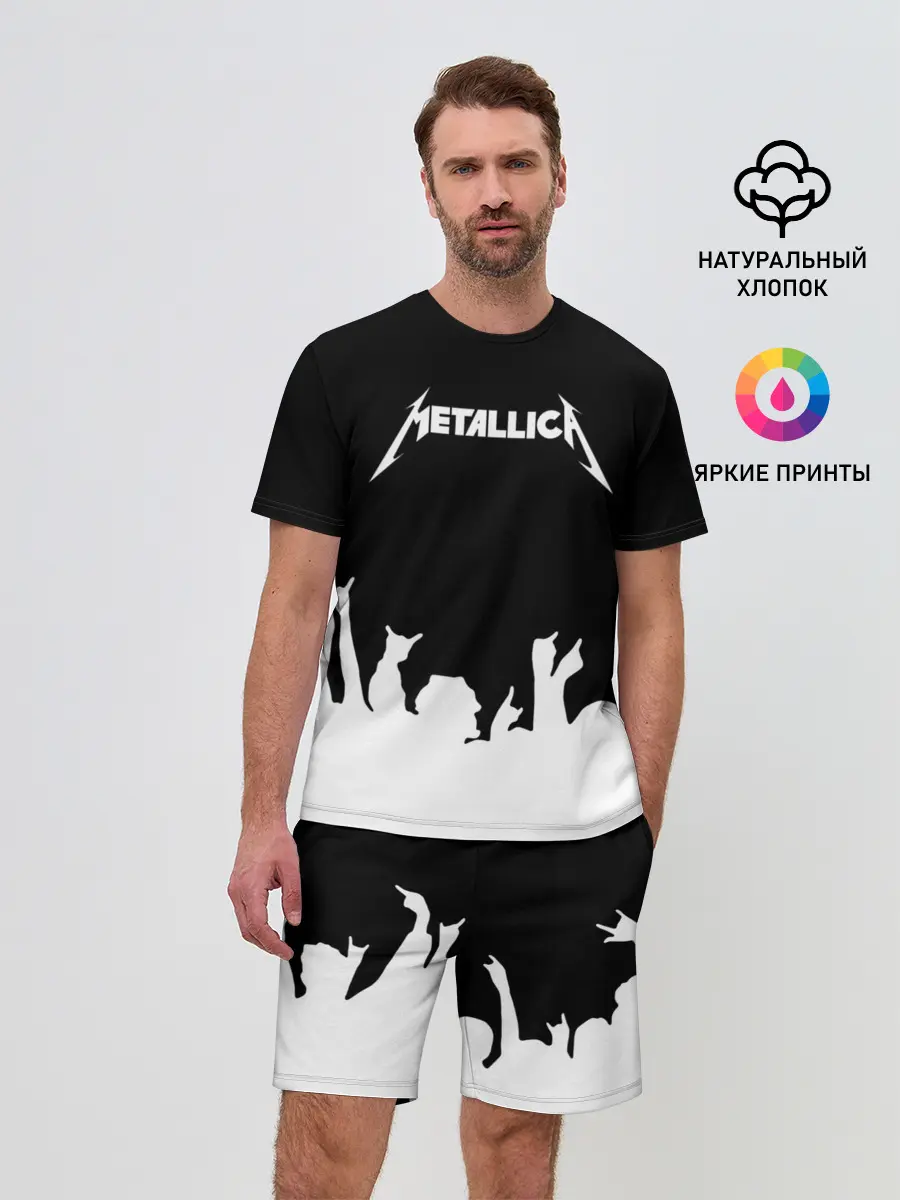 Мужской костюм с шортами / Metallica
