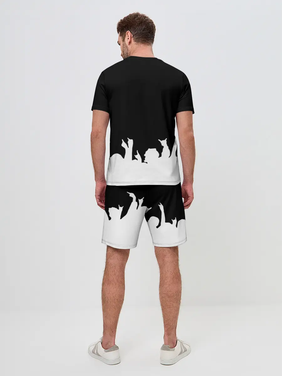 Мужской костюм с шортами / Metallica