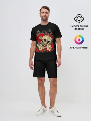 Мужской костюм с шортами / Metallica